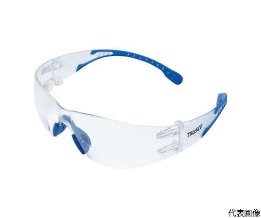 超軽量保護めがね19g　ルーペ付きレンズ（+2.5）　収納袋付