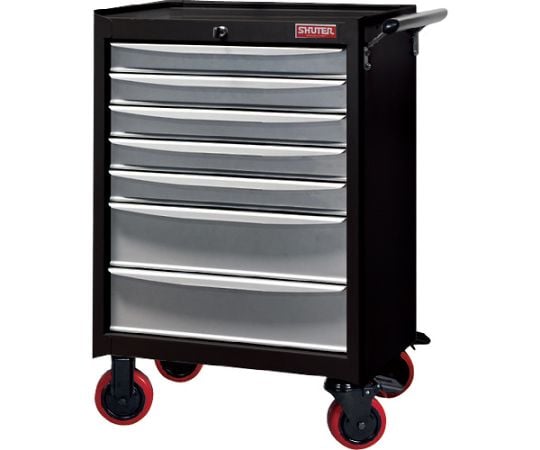 重量キャビネットカート　TC-25　ブラック