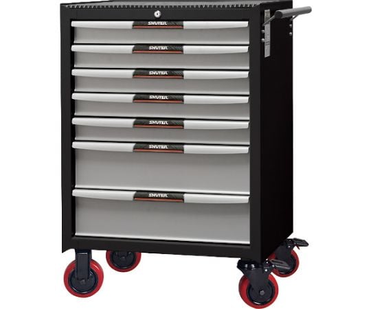 重量キャビネットカート　TC2-L25　ブラック