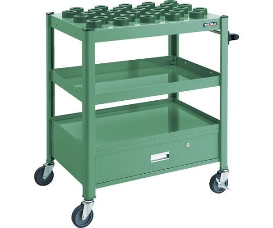 TCW型ツーリングワゴン　HSK40A専用　30個　引出し付　GN色