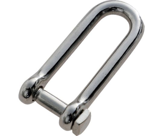 ロング角頭シャックル　ステンレス製　D寸法6mm　（1個=1袋）
