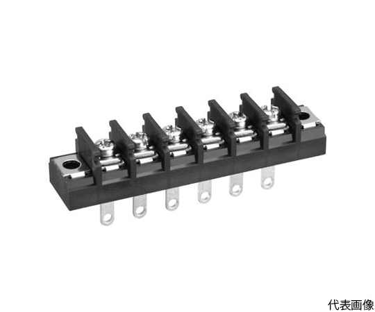 貫通端子台　300V　12A　6P