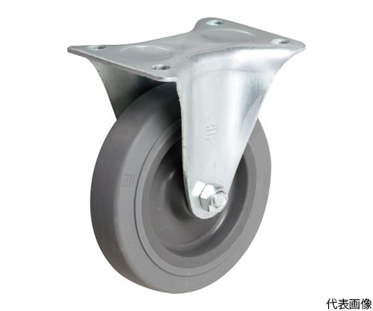 プレート式軽荷重用キャスター　76mm　固定