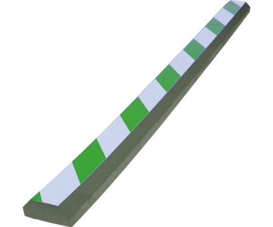 セーフティクッション　山型　1本入　幅70　長さ900　緑白
