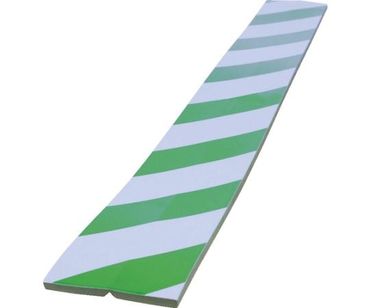 セーフティクッション　コーナー用　幅100　長さ910　緑/白