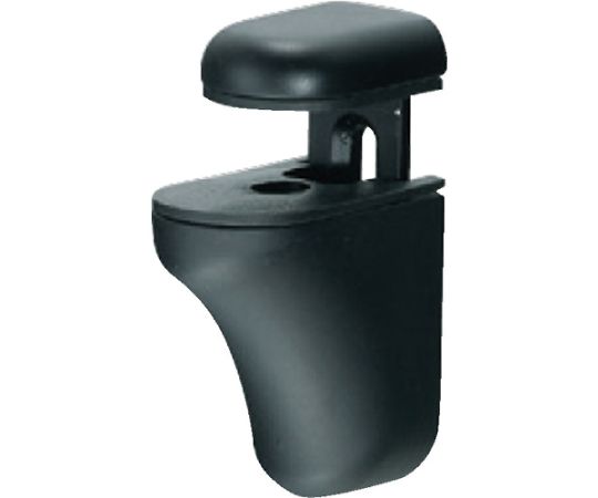 棚グリップ　2～21mm用　黒艶消し