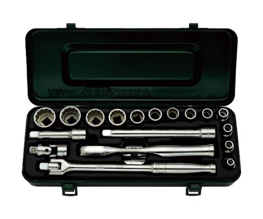 レボウェイブ12角ソケットセット3/8（9.5）×19PCS