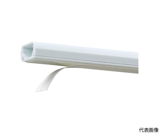 テープ付き壁面用配線カバー　1号　ホワイト　幅16mmX1m