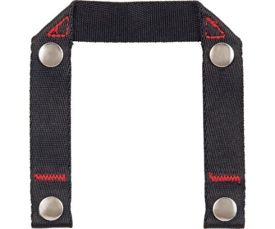 サスペンダー用胴当てベルト接合ループ