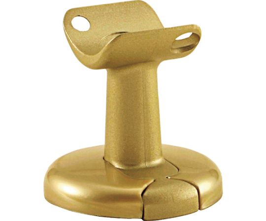 D-262　32・35Φ兼用脱着式直半受ブラケット（カバー式）　ゴールド