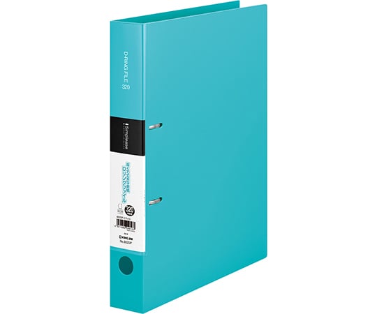 シンプリーズ　Dリングファイル　水色