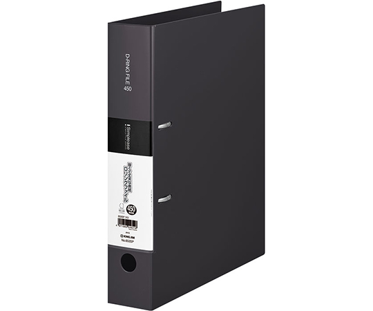 シンプリーズ　Dリングファイル　黒