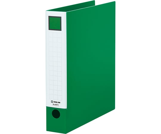 レバーリングファイル　緑