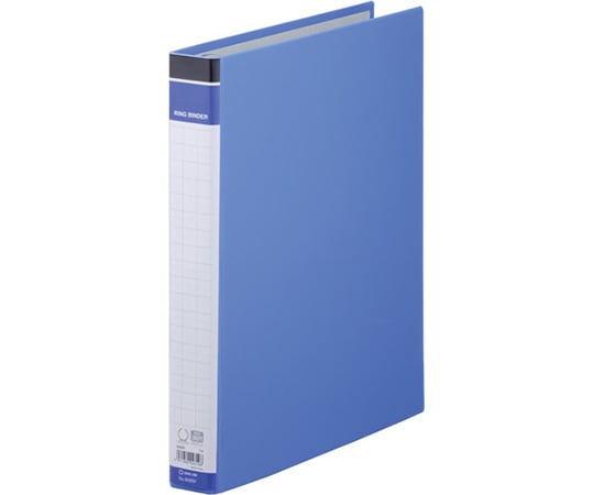 リングバインダー　青