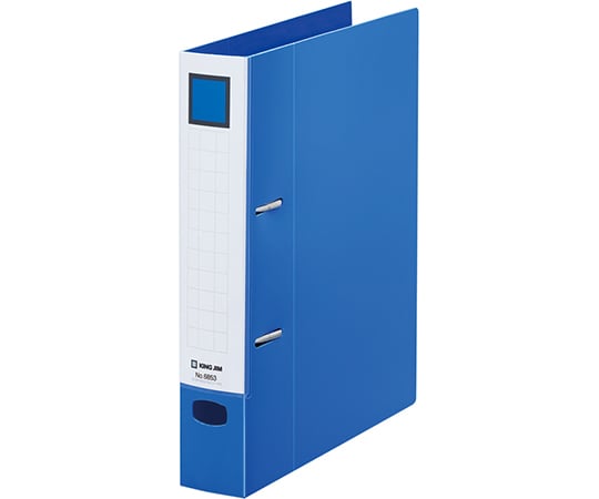 レバーリングファイル　Dタイプ　青