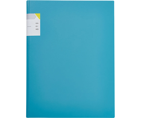 カキコホルダー　2ポケット　水色