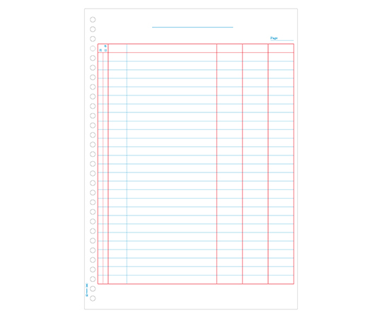 元帳 1セット（500枚入）