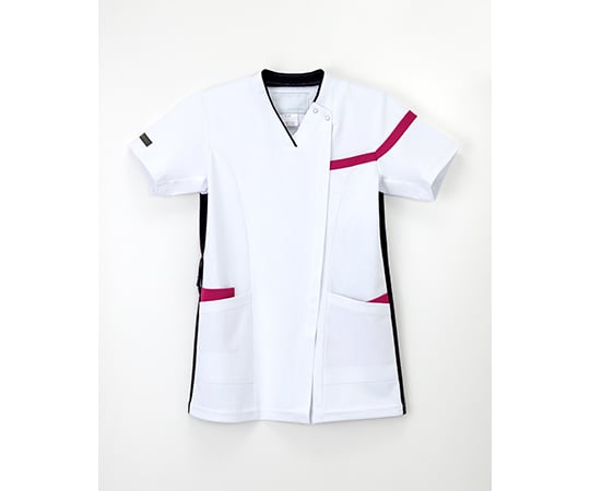 男女兼用スクラブ　Ｔネイビー＋ピンク　SS