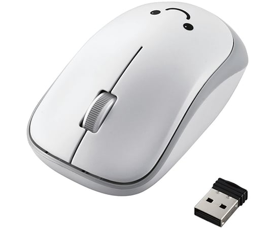 IRマウス ENELOシリーズ 無線 3ボタン 省電力 静音ボタン ホワイト M-IR07DRSKWH
