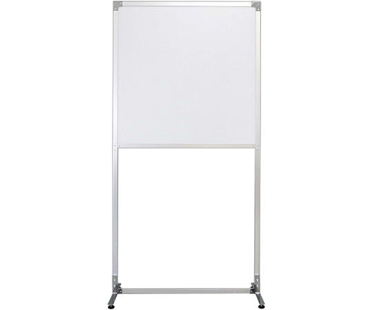 抗菌ウォール　軽量タイプ　アジャスター仕様　ハーフパネル　シルバー