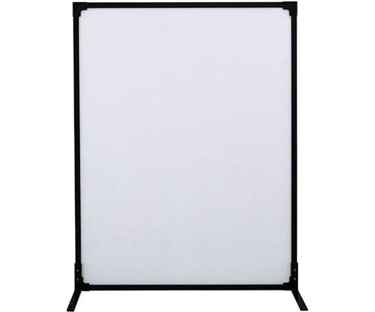 抗菌ウォール　軽量タイプ　キャスター仕様　フルパネル　ブラック