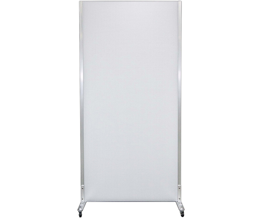 抗菌ウォール　高剛性タイプ　キャスター仕様　フルパネル　シルバー