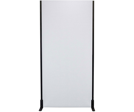 抗菌ウォール　高剛性タイプ　キャスター仕様　フルパネル　ブラック