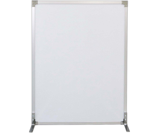 抗菌ウォール　高剛性タイプ　キャスター仕様　フルパネル　シルバー