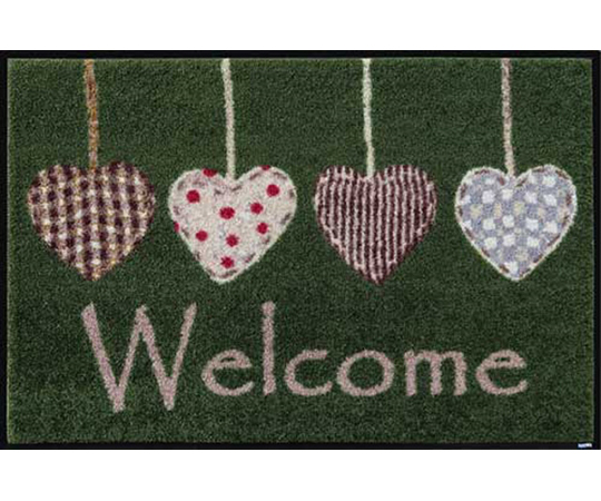 wash+dry 50×75cm Cottage Hearts moss green JS2S001080A0ACA7TA37