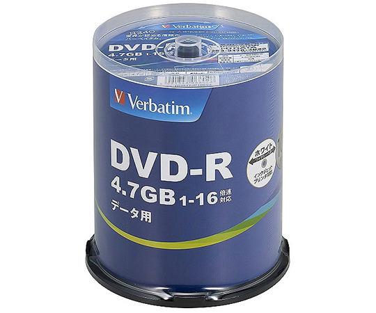 64-8867-34 DVD-R Data 1回記録用 4.7GB 最大41%OFFクーポン お気に入り 1-16倍速 IJP対応 DHR47JP100V4 100枚スピンドルケース100P