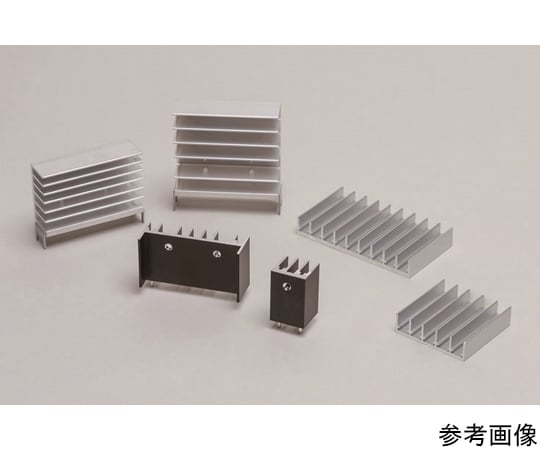 64-8873-50 放熱器 ヒートシンク 10個入 OSH-2425-SFL 【AXEL】 アズワン