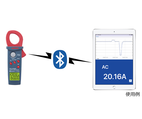 64-8874-42 クランプメータ（Bluetooth通信機能搭載型） DCL31DRBT