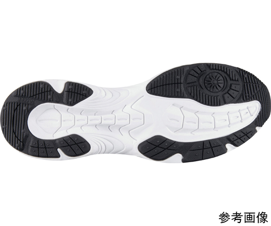軽量シューズ　ホワイトスムース　24.5cm　WB 051 WH-SM