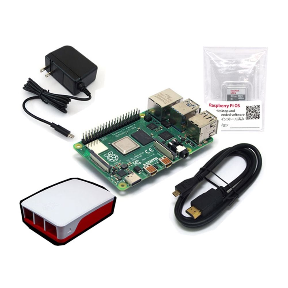 Raspberry pi 4B 4GB 4個セット〈状態〉