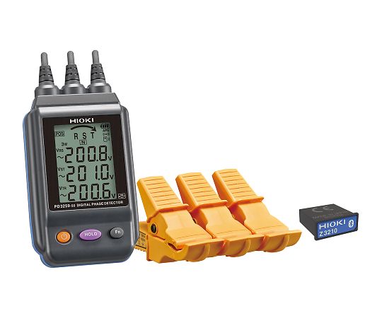 電圧計付検相器ワイヤレスセット
