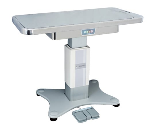 動物用診察台　電動昇降　グレー