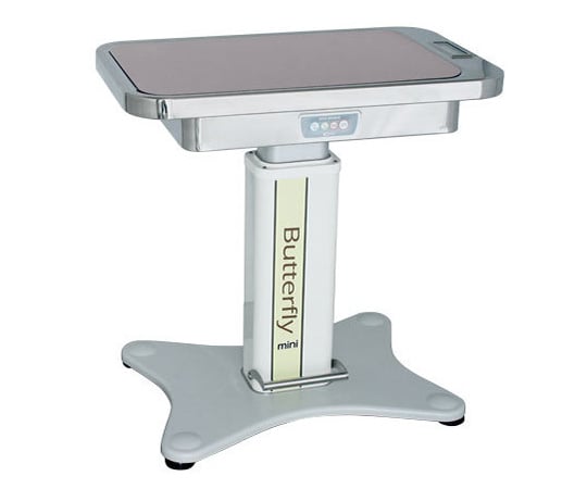 動物用診察台　ガスバネ昇降　グレー