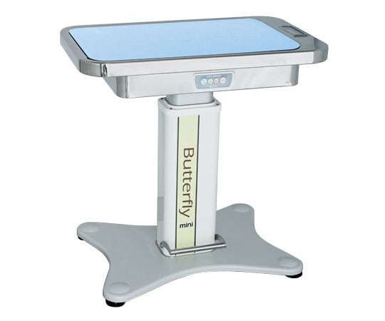 動物用診察台　ガスバネ昇降　ブルー