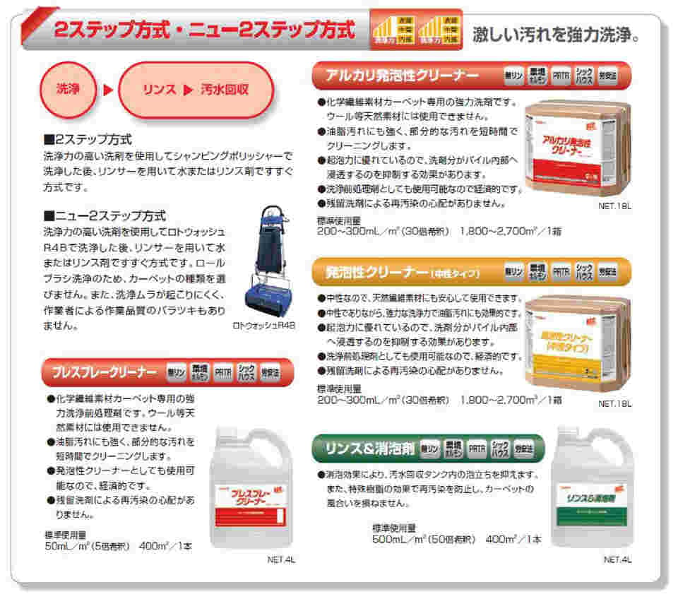 リンレイ RCC無発泡性クリーナー 18L - ゴミ箱、ダストボックス