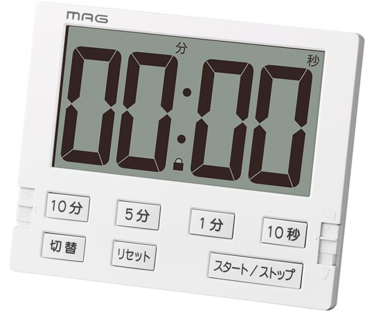 64-8887-12 MAGタイマー ベンガ君BIG TM-605 WH 【AXEL】 アズワン