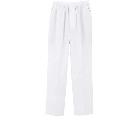 抗ウイルス加工パンツ　ホワイト　3L