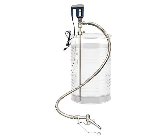電動式SUS製ケミカルドラムポンプ(ノズル付)