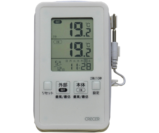 IN-OUTデジタル温度計　防滴型　100個入