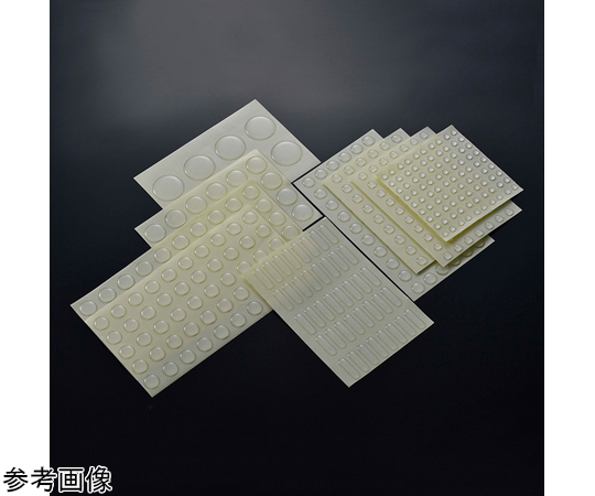 ピットクッションクリア　径12×高さ2mm　60粒入