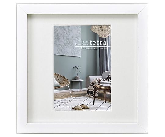 SQ額　テトラ　KG1面　ホワイト