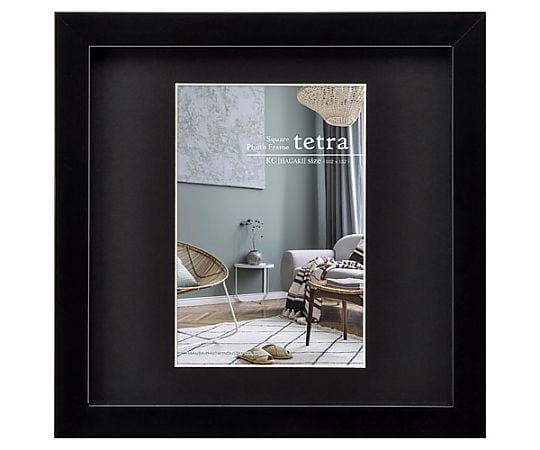 SQ額　テトラ　KG1面　ブラック