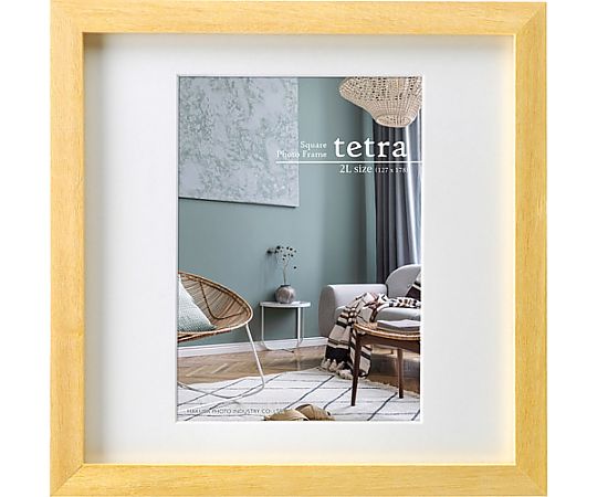 SQ額　テトラ　2L1面　ナチュラル