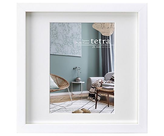 SQ額　テトラ　2L1面　ホワイト