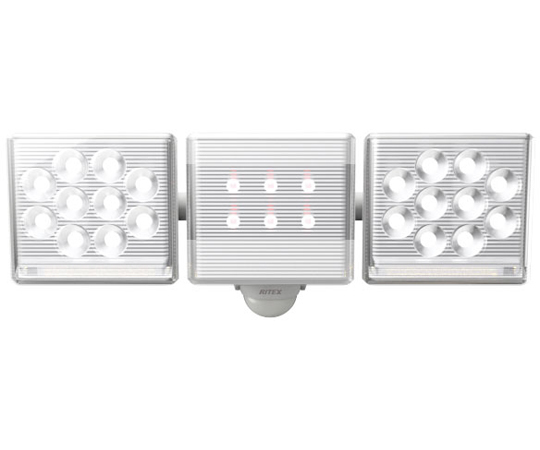 64-8900-93 12W×2灯 フリーアーム式 LEDセンサーライト リモコン付 LED-AC2030