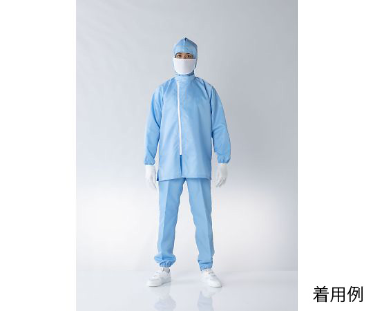 クリーンルーム用上着 青 5L